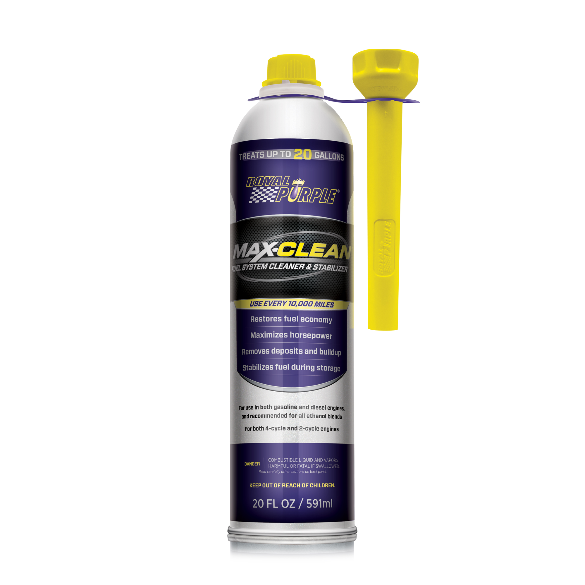ROYAL PURPLE MAX-CLEAN Fuel System Cleaner & Stabilizer