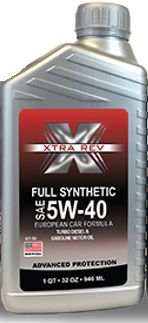 XTRA REV Full Synthetic Euro 5W40 C3